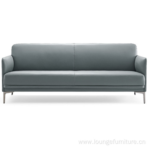 Lounge Sofa Chair Short Thicken Soft Leather